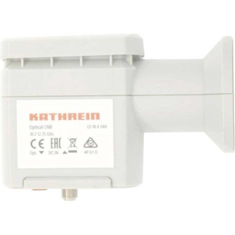 [GEBRAUCHT] B-Ware Kathrein Optisches LNB KEL 1310/O 40mm Feedaufnahme 1 Ausgang Weiß 55dB AGC (1/2)