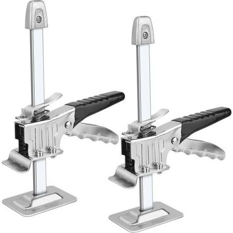 FENOPLASTICALève-Plaques Manuel Outil de levage pour bras 2 pcs Outil De Serrage De Précision Du Bras Cric Multifonction pour Portes Fenêtres Armoires Placards (1/4)