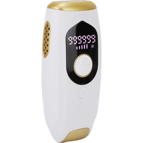 Appareil d'épilation à lumière pulsée (IPL) à ondes rouges pour le rajeunissement de la peau, en or blanc, 100-240 V, prise européenne. (1/5)
