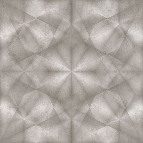 3D wallcovering wall Profhome 386923 hot embossed non-woven wallpaper slightly textured caleidoscope style shimmering brown taupe beige grey 5.33 m2 (57 ft2) (1/5)