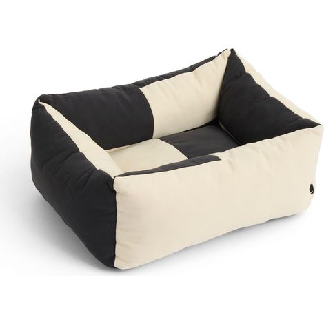 HAY - Dogs Bed Zip X-Small  - W43 x L52 x H21 cm - Black & White