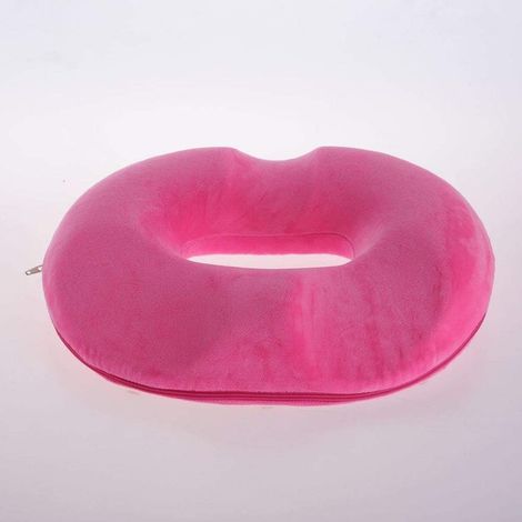 Coussin coccyx - Coussin orthopédique ergonomique gel mousse à mémoire - Anti-douleur - Housse anti-dérapante - Bureau - 45x35x7 cm-Femmes (1/5)