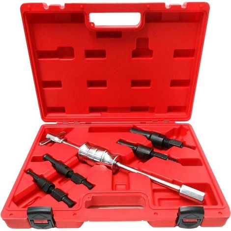 Set 5 Estrattori Per Cuscinetti Interni Ciechi Martello Scorrevole Kit Rimozione (1/2)