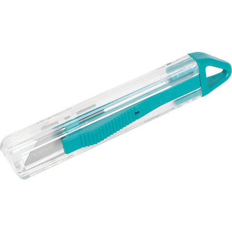 Coltello di sicurezza in plastica Wolfcraft con lama trapezoidale (4135000)