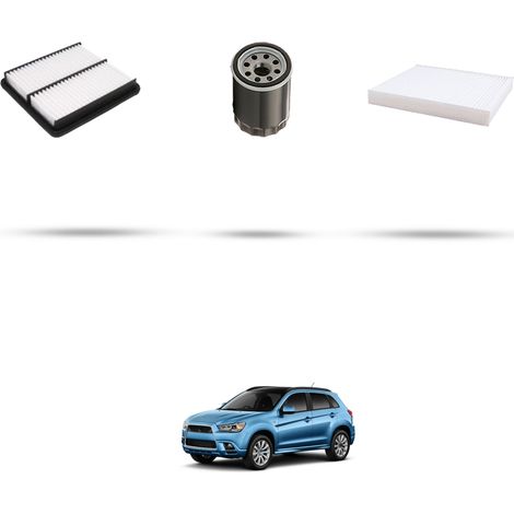 Kit tagliando 3 filtri compatibile con Mitsubshi ASX (GA7W) 2.0 MIVEC 108kw Dal 2010 (1/5)