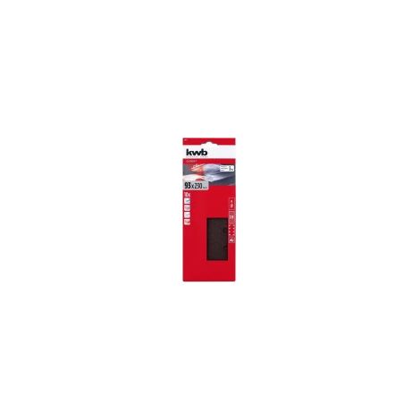 STRISCIA ABRASIVA L 93x230 MM - GRANA 120 MODELLO B - 10 PZ