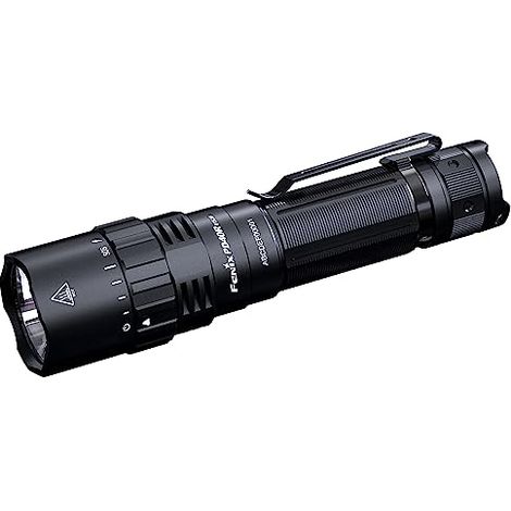 FENIX PD40R V3.0 LAMPE DE POCHE RECHARGEABLE À INTERRUPTEUR ROTATIF LONGUE PORTÉE