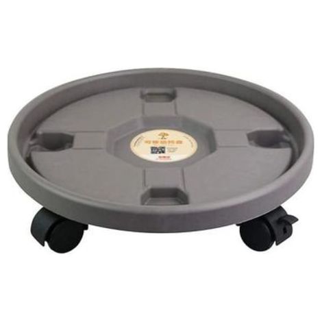 Chariot à plantes roulant, support pour pots de fleurs à roulettes, support à plantes roulant et chariot à plantes en plastique, support pour plantes d'intérieur et d'extérieur (1/5)