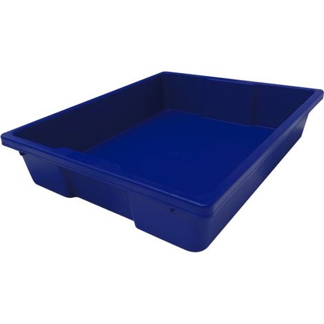 CAJON BAJO S/TAPA 37X31X7.3CM AZUL FAIBO 887-07