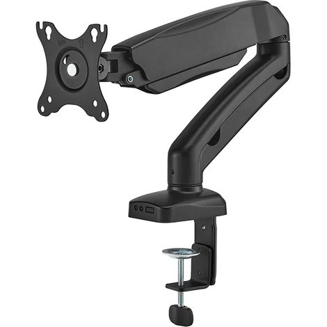 Supporto per monitor singolo con ampia gamma di regolazione, da 17" a 32" hdwr SolidHand-GS01 (1/5)