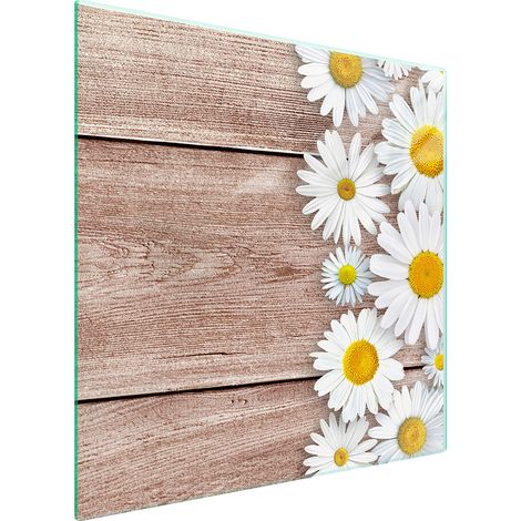 GLASSCHUTZPLATTE FÜR HERD 50x52 HOLZ
