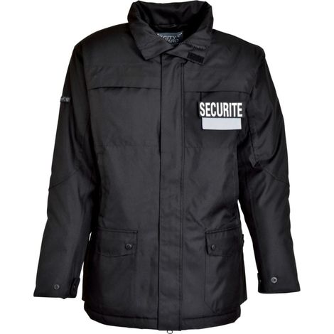 Parka di sicurezza CityGuard Nero S