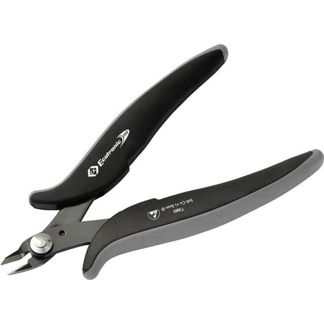 C.K Ecotronic T3885 ESD Tronchesino di precisione per elettronica senza sfaccettature 139 mm