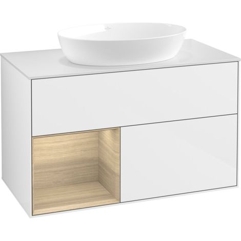 Villeroy & Boch FA11PCGF Armoire sous-lavabo Finion FA1 (1/2)