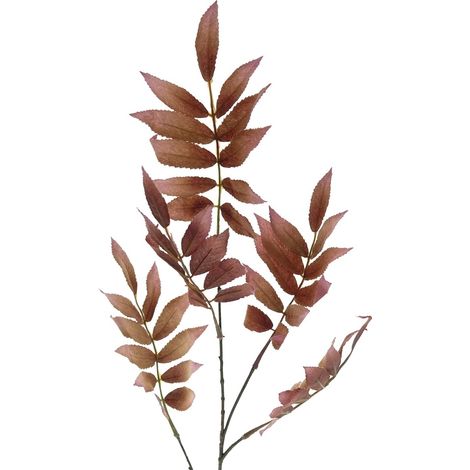 GASPER Mehlbeere - Sorbuszweig Zimtfarben 82 cm - Kunstpflanzen