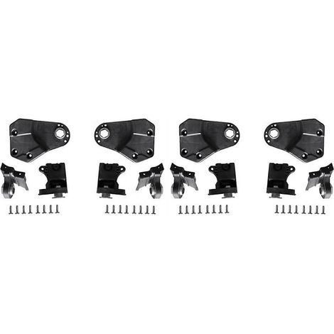 2 paires de kits de réparation de supports de phares A2138203904 A2138204004 pour Mercedes-Benz Classe E W213 (2021-2024) - Fixation par griffe (1/5)