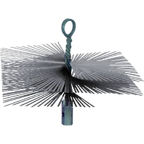 SCOVOLO PER CAMINI 'QUADRO' cm 25 x 25