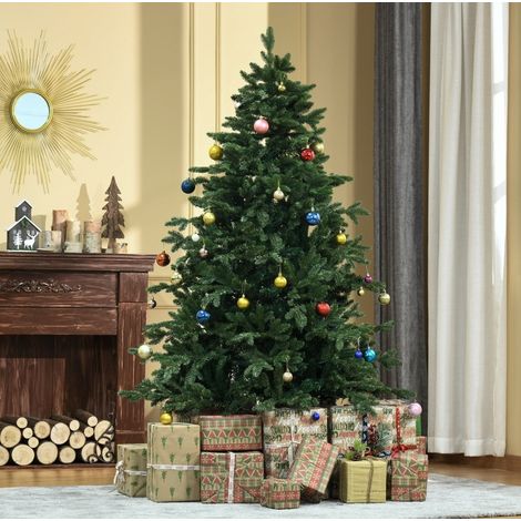 Albero di Natale artificiale 180 cm verde con 444 rametti e apertura automatica (1/5)