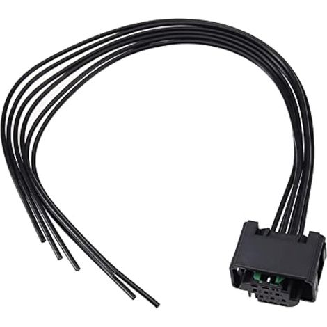 Connecteur de faisceau 6 broches avec fil, fiche de réparation de capteur de niveau haute qualité 7M0973119 736410707500 A2105403681 compatible VW et BMW