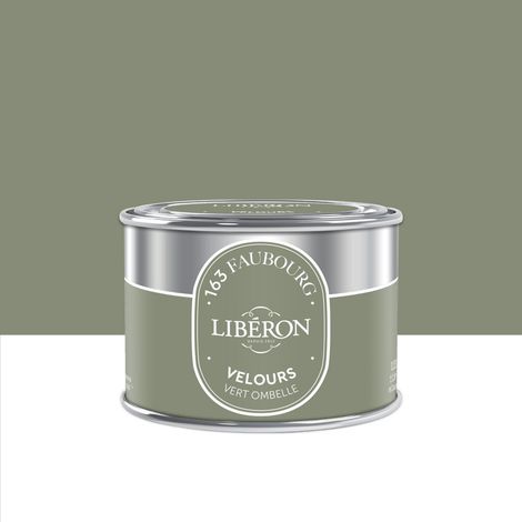 Tester di vernice verde ombrella di velluto 163 Faubourg Libéron 125 ml LIBERON