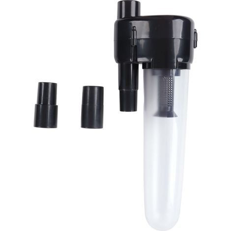 Filtre aspirateur collecteur poussière ABS avec 2 connecteurs pour protection moteur (1/5)