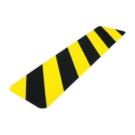 Tarifold Es 197614- Tira de Señalización Seguridad Adhesiva Suelo, Uso Interior/Exterior en Suelos Rugosos y Escaleras, Antideslizante 610 x 150mm- Amarillo/Negro, 1 u. (1/5)