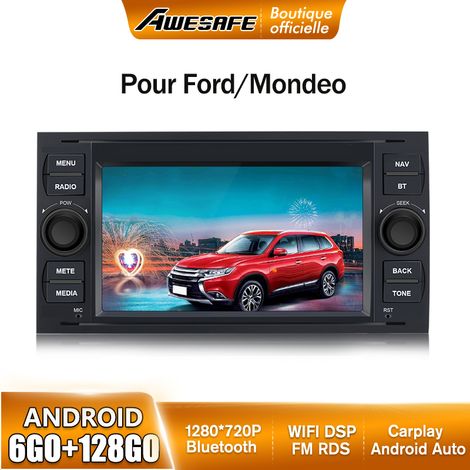 AWESAFE 4G Autoradio Android 13 pour Ford Focus 6Go+128Go avec Carplay Android Auto 7 Pouces stéréo GPS USB SD Bluetooth FM AM RDS (1/5)
