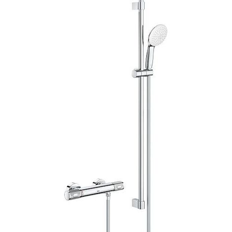 GROHE Mitigeur thermostatique de douche Grohtherm 1000 Performance 348351 Br.-grt. 900mm chrome, 34835001 (1/5)