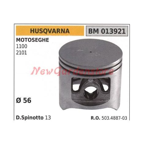 1100 2101 Kettensägekolben Ø  56mm HUSQVARNA 013921