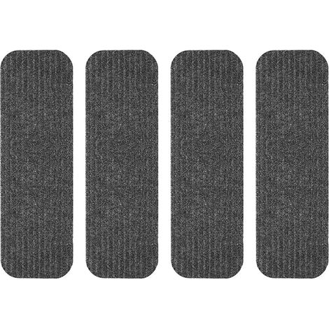 Lot de 4 Housses de Marche pour Camping-Car, couvertures d'escalier avec Ruban adhésif, Tapis de Marche pour Camping-Car, Tapis de Camping pour Maison Mobile, 49,5 x 19 cm (1/5)
