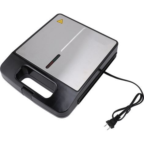 Efficient multifunctional waffle maker, even heating, food-grade, prevents sticking, innovative heart-shaped design, perfect for breakfast sandwiches, 110V US plug (1/5)
