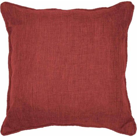 Coussin Déco "Newton" 40x40cm Carmin (1/3)