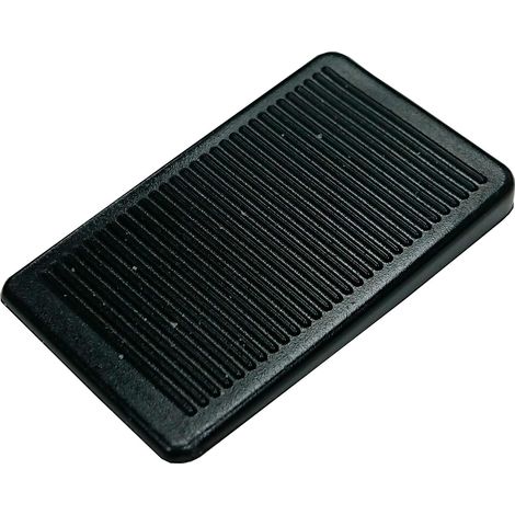 Lot de 3 cales en plastique noir pour fenêtre, table et meubles
