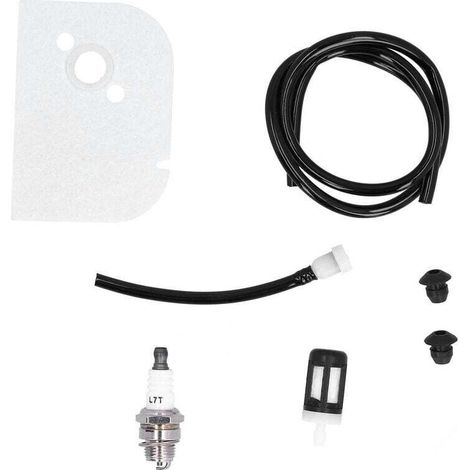 Filtro aria in cotone, filtro carburante, candela, accessorio per motosega per STIHL 009 010 011 012 ST600-Crezuo-Crezuo