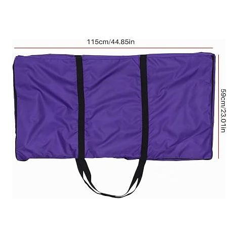 Hay Bale Storage Bag, Extra Large Hay Bale Carrier Bag, Foldable Portable Horse and Cattle Hay Bale Bag with Zipper Waterproof (1/4)