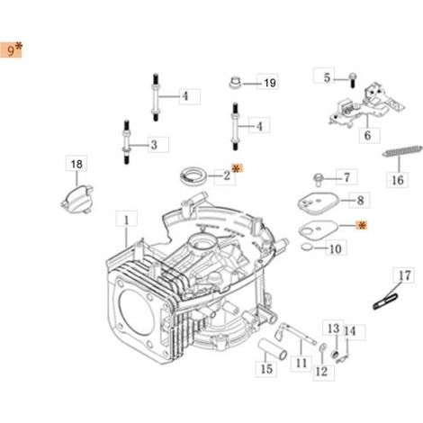 KIT DE JUNTAS EMAK ORIGINAL L66151573