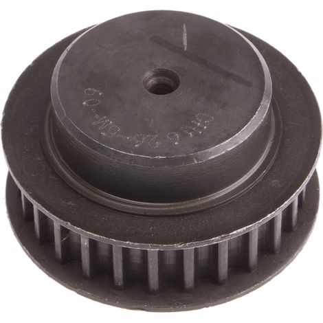 Poulie pour courroie crantée en Acier 26 dents , pas de 5mm, alésage 6mm ( Prix pour 1 )