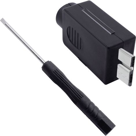 Micro-USB 3.0 Modular-Stecker Set, Typ B Stecker, gerade 2001C212 Quadrios Inhalt: 1 St. (1/3)