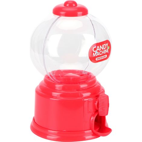 Kleines Sparschwein/Münztruhe, niedlicher Süßigkeitenspender, rotes Geschenk für Kinder (1/5)
