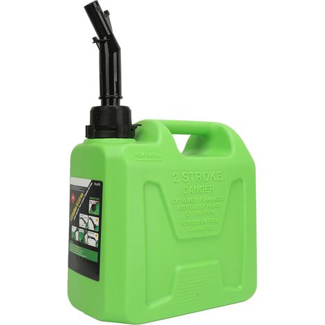 Tragbarer 5-Liter-Kraftstoffkanister mit automatischem Verschluss, umweltfreundlicher Kraftstofftank für Wohnmobil, Wohnwagen, Auto und SUV (1/5)