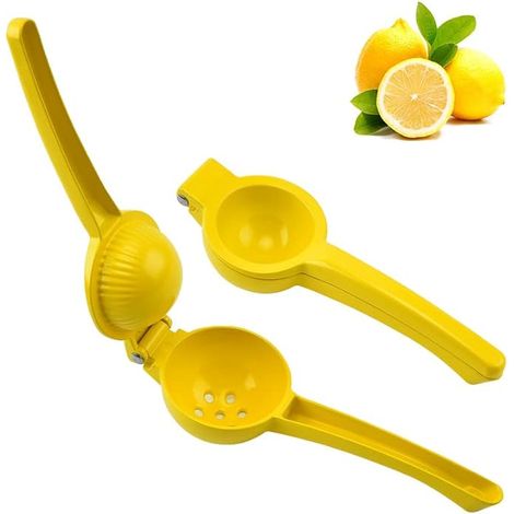 Presse-Citron - Presse-Agrumes Manuel en métal (Couleur aléatoire)