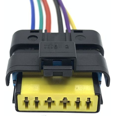 Connecteur étanche pour pompe à carburant automobile DJ7067YD-1.5 2.8-21 (réf. 211PC062S1049) – Connecteur simple