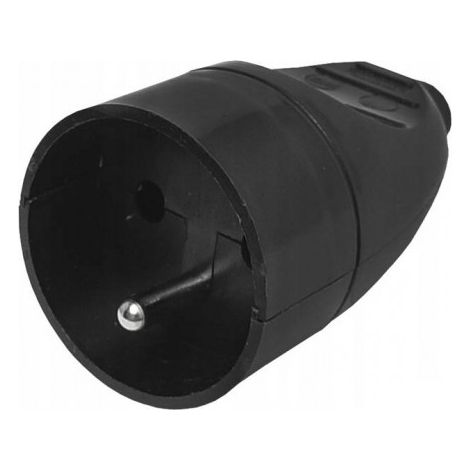Tragbare schwarze Steckdose GN-171 für Verlängerungskabel (1/3)