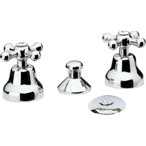Rubinetto bidet con doccia e scarico - serie liberty (1/3)