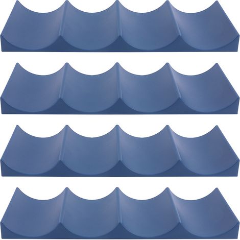 Support À Bouteilles De Vin - Rangement Horizontal Sur Plan De Travail - En Polypropylène Alimentaire - Pour 6 Bouteilles (1/5)