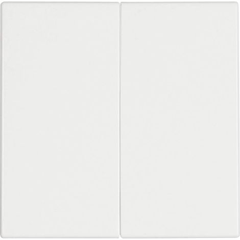 Interrupteur double étanche complet – Pour gamme Jung LS 995 – Couleur blanc-alpin – Matériau plastique – Fonction interrupteur à bascule