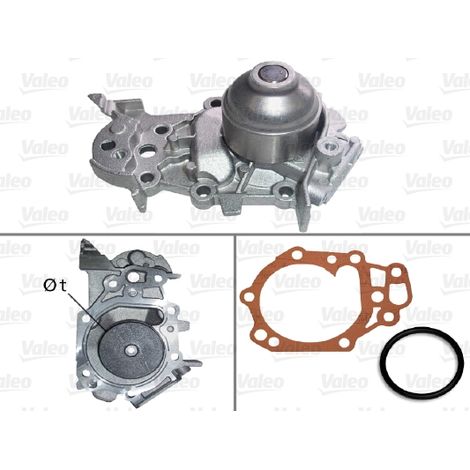 Pompe à eau, refroidissement du moteur Valeo 506780 DACIA 2101000QAG 2101000QAK