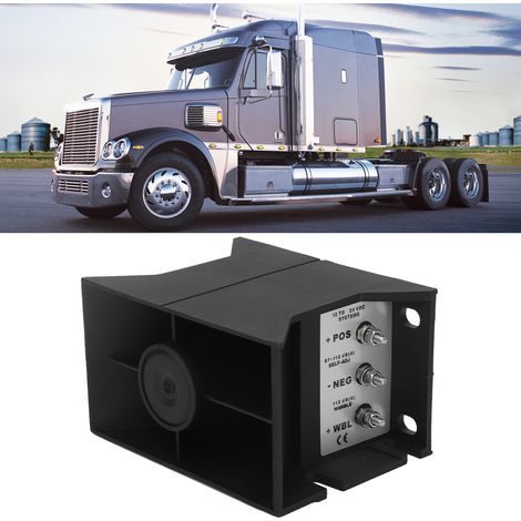 112 dB 30 W Rückfahralarm / Geeignet für Lkw, Anhänger, Baumaschinen und Fahrzeuge (1/5)