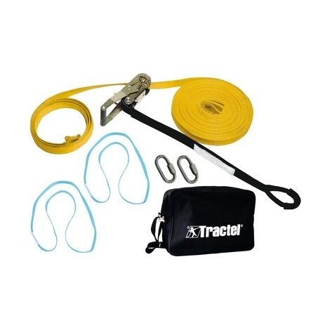 Ligne de vie antichute temporaire TEMPO 2 - 20 m - TRACTEL