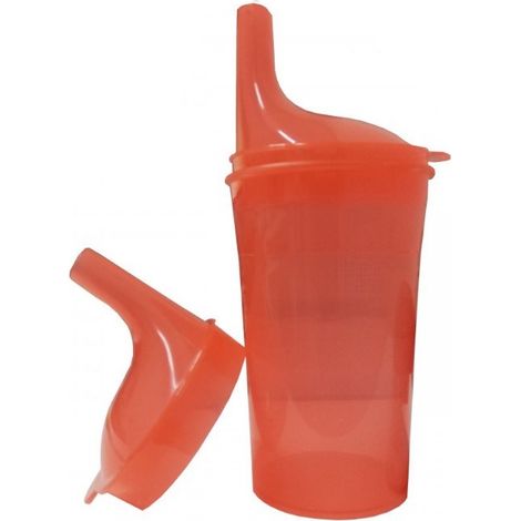 Vasos Juego de té y uniforme, largo Boquilla, color rojo (1/2)